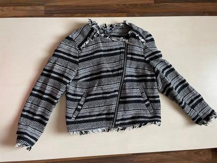 Svetr na zip/ krátká bunda, vel m, v prsou spíše s, h&m,s