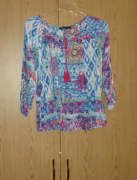 Pestrobarevná halenka/top takko fashion, takko,s