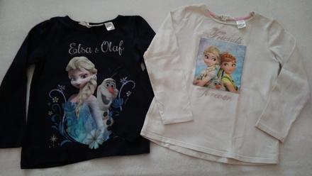 Trika frozen vel. 98-104, h&m,98
