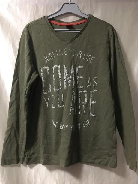 Vel. 140 khaki zelené triko, 140