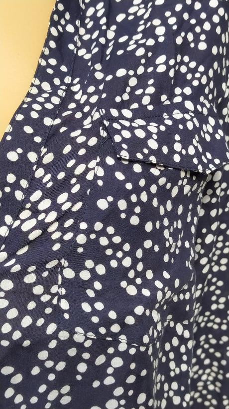 Puntíkatá halenka blůzka tara m - vel.s, s