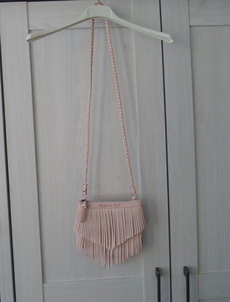 Růžová dívčí kabelka cross body, h&m