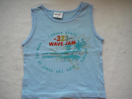 Chl. tričko bez rukávu wolf, wolf,80