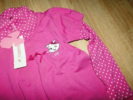 Dívčí bavlněné triko s roláčkem, 110 / 116 / 122