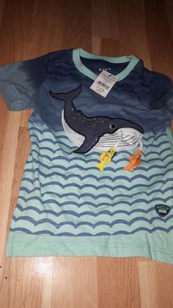 Tricko s velrybou 86 nutmeg, nutmeg,86