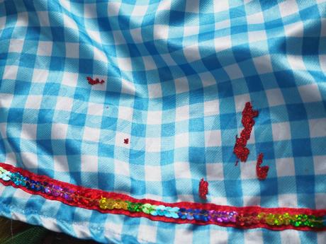 Kostým dorotka - čaroděj ze země oz vel 116,