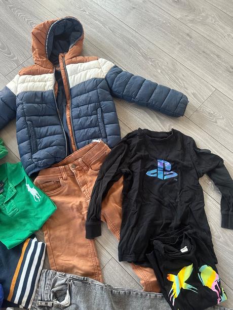 Set oblečení kluk 116-128 , 6-7 let, 122