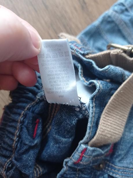 Kraťasy riflové 98/104, rebel,98