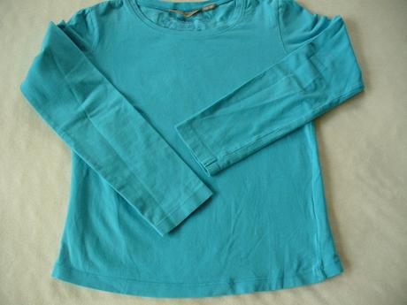 Tyrkysové tričko zn. lindex vel. 134, lindex,134