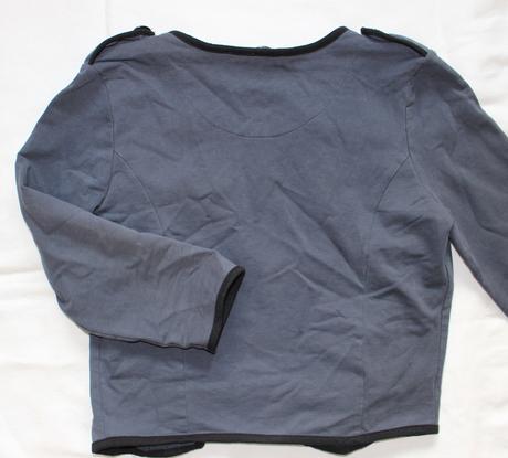 Ao65. modrošedé sáčko xs, xs