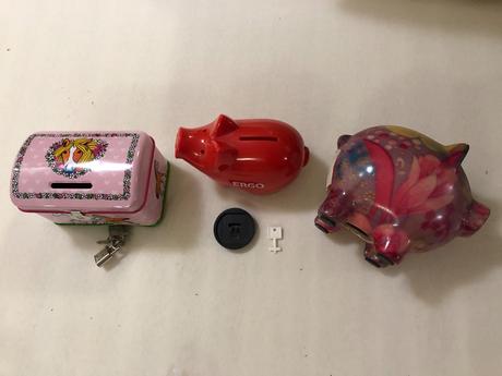 Daruji kasicky / pokladnicky pro děti, 