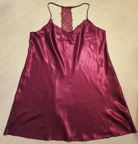 Vínová noční košilka f&f 2xl/3xl, f&f,xxl