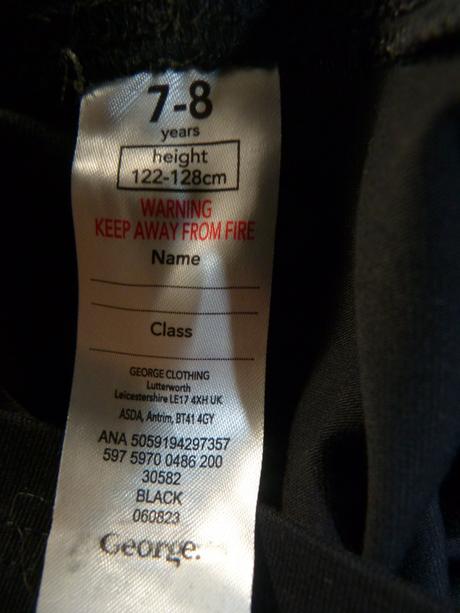 George černé legíny vel. 128, george,128