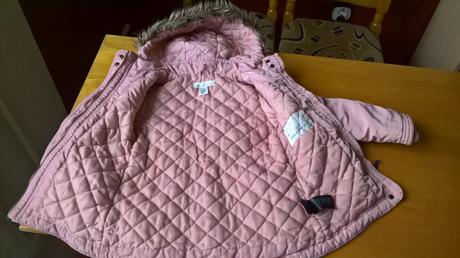 Dívčí zimní bunda hm, vel. 110, h&m,110