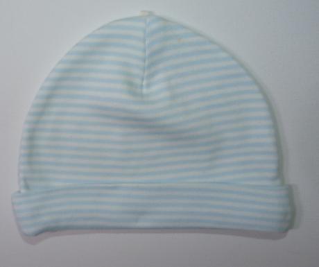Bavlněná pruhovaná čepicel, 68
