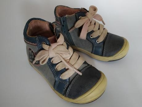 Kožené celoroční boty kotníkové, bubble gummers,22