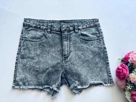 Džínové kraťasy - v.164, h&m,164