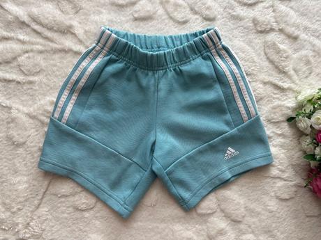 Kraťasy tyrkysové - v.2/3 roky zn. adidas, adidas,98