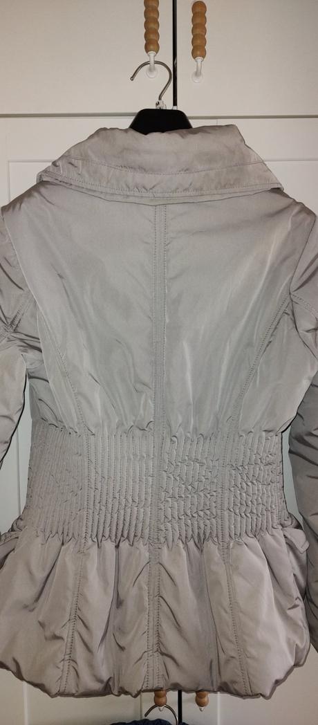 Světle šedý zimní kabátek, reserved,l