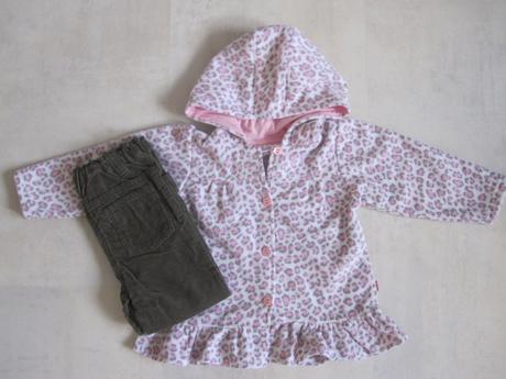 Leo celopropínací kabátek - mikinka, kik,86