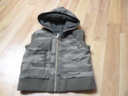 Maskáčová vesta 9m-2 r, 92