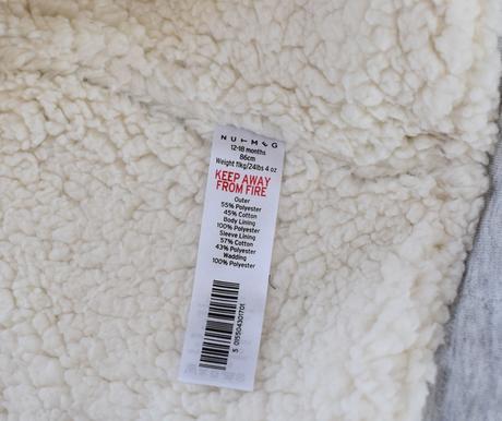 Mikina vel. 12 - 18 m, nutmeg,86