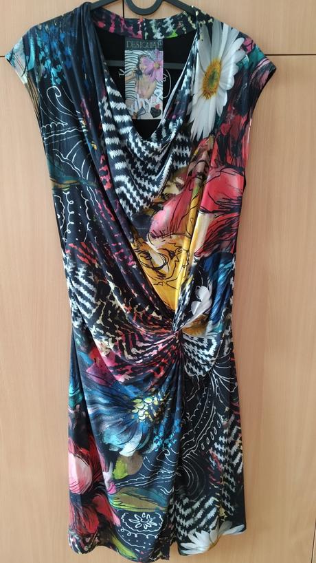 Elastické šaty desigual, desigual,l
