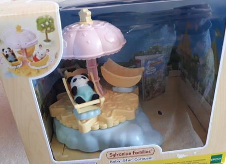 Sylvanian families carousel - kolotoč - 3 figurky, 