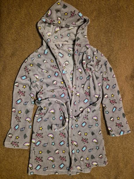Dívčí župan s kapucou reserved vel. 158/164, reserved,158