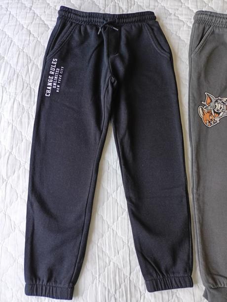 3x tepláky s fleecem, vel.134, pepco,134