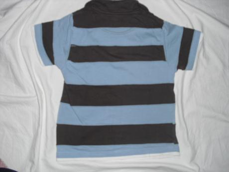 Super pruhované tričko s opičákem, debenhams,116