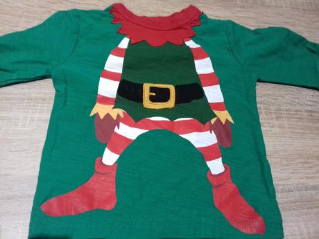 Vánoční tričko dl. rukáv, 68