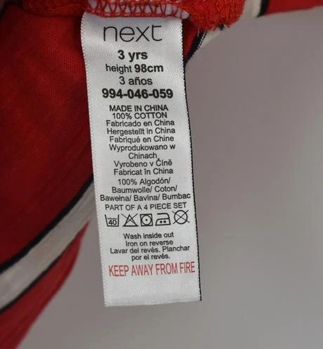 Tričko vel. 3 roky, next,98