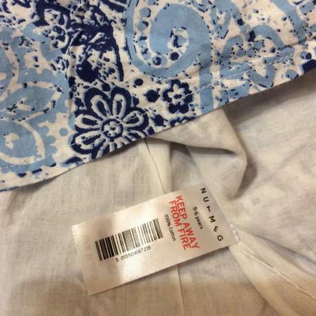 Bavlněné letní šaty, nutmeg,116