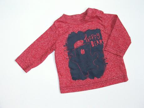 K1014 tričko s medvídkem vel. 50, nutmeg,50