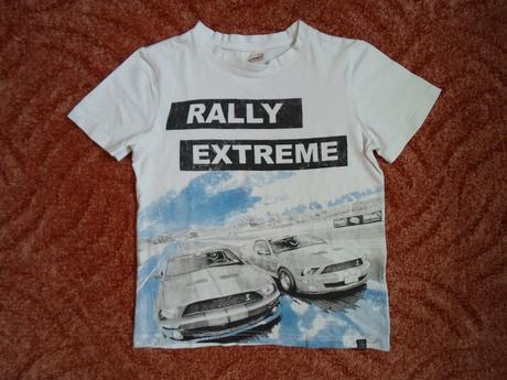 Bílé tričko triko krátký rukáv, coccodrillo,128