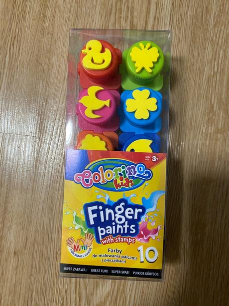 Prstové barvy - coloring kids, 