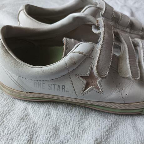 Bílé boty conversky, converse,37