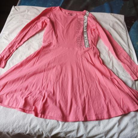 Růžové šaty, f&f,164