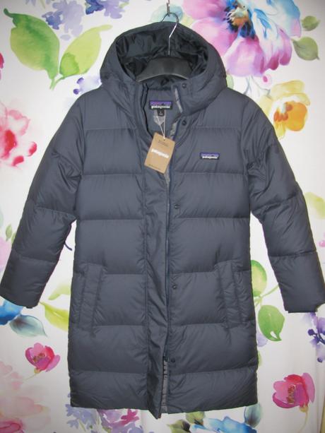 Luxusní péřová parka s kapucí patagonia, 152