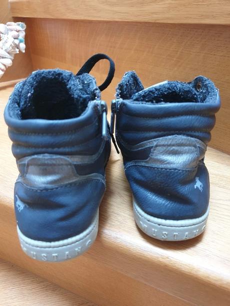 Dívčí vyteplene kotníkové boty, mustang,33