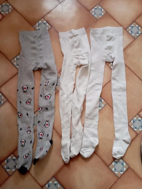 3x punčochy - 6/7 let, 116