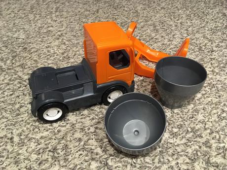 Plastové auto (míchačka, mix) wader,