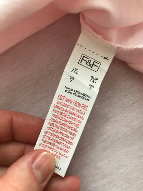 Triko - v.7/8 let, f&f,128