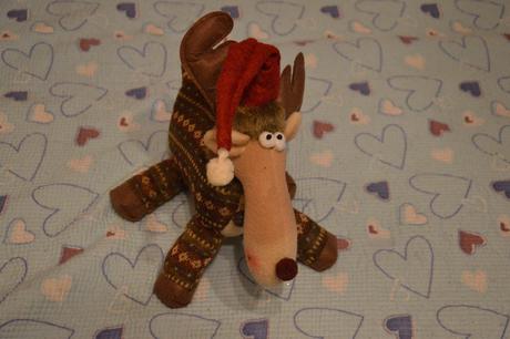 Vánoční dekorace sob,