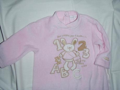 Luxusní sametový zajíčkový overal, 68