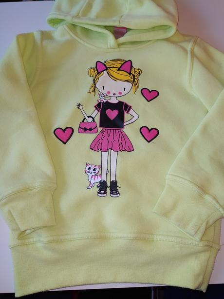Mikina s holčičkou vel. 116, kiki&koko,116