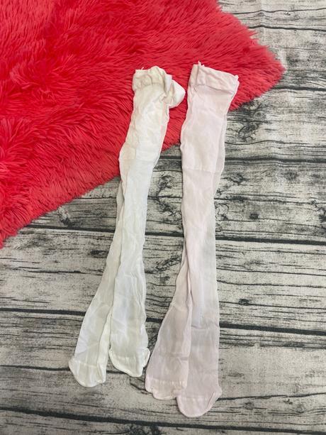 2x dívčí silonky 80/86, 80