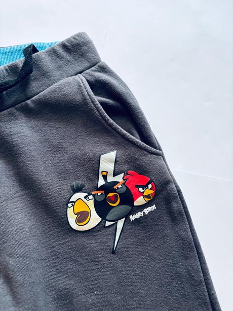 K1/ tepláky 3/4 délky - v.134, h&m,134