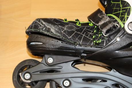 Rostoucí kolečkové + lední brusle, vel. 34-37, 34